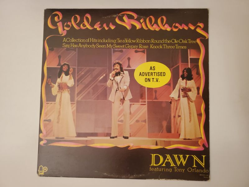 Dawn featuring Tony Orlando Golden Ribbons vinyl record